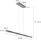 Mexlite Danske 2745ST - Hanglamp - Uitschuifbaar 20-125 cm - Zilver