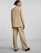 Pieces PCBOSSY LS LOOSE BLAZER NOOS - Dames Blazer - Loose Fit - Beige