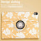 imoshion Tablet Hoes - Geschikt voor iPad Air 5 (2022) / Air 4 (2020) - 360° Draaibare Design Bookcase 2.0 - Yellow Flowers