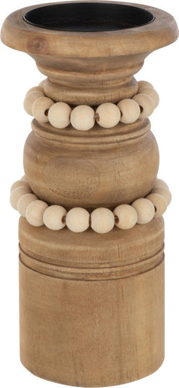 J-Line kaarshouder Pila - metaal - naturel - small