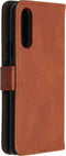 iMoshion Hoesje Geschikt voor Sony Xperia 10 II Hoesje Met Pasjeshouder - iMoshion Luxe Bookcase - Bruin