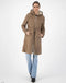 Goosecraft GC Madelyn - Dames Jas - Faux teddy - Bruin - Maat L
