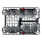 Whirlpool WSIO 3T223 PE X - Ingebouwde Vaatwasser - 10 Couverts - 6th Sense Technologie - Eco E