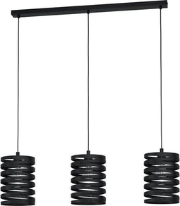 EGLO Cremella - Hanglamp - E27 - 94 cm - Zwart