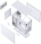 Jonsbo D41 MESH - Midi Tower - ATX ondersteuning - Wit