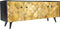 Liviza Dressoir Crista - Mangohout - Rechthoek Zwart - 60 cm , 160 cm , 45 cm