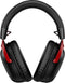 HyperX Cloud III Wireless - Draadloze Gaming Headset - 120 uur batterijduur - Zwart/Rood