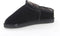 Warmbat Conner CNR4210 - Pantoffel - Suède - Merino schapenvacht - Zwart