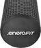 Foam roller - zwart - 90x15 cm - medium-hard