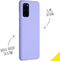 Accezz Samsung Galaxy S20 Plus - Back Cover - Schokabsorberend - Paars