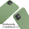 iMoshion Hoesje Geschikt voor iPhone 11 Hoesje Met Koord - iMoshion Siliconen hoesje met koord - Groen