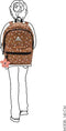 LITTLE LEGENDS BACKPACK VINTAGE FLOWER