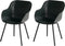 Hartman Sophie Elegance tuinstoel - armleuningen - donkergroen - set van 2 (2 stuks)