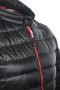 Alvivo Outdoorjas Workuta Heren Nylon Zwart/rood Maat Xs