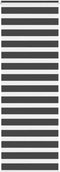 vidaXL - Zebra - rolgordijn - 90x230 - cm - stofbreedte - 85,9 - cm - zwart