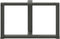 vidaXL - Salontafelpoten - 2 - st - T-vormig - 60x25x(42-43) - cm - staal - antraciet