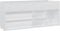 vidaXL - Schoenenbank - 105x30x45 - cm - bewerkt - hout - hoogglans - wit