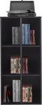 Lp platen opbergkast - opbergen lp vinyl platen - boekenkast - zwart