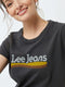 CREW NECK TEE - Regular fit - Vintage logo - Zwart (2020)