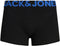 JACK&JONES - TRUNKS - 3-pack zwart boxershort met elastieke band - (3-pack)