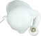 SVJ Home Decorations Aap Tafellamp - 21 x 21 x 34 - Polyresin - Wit