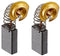 Grafitos Marjal 9668 - Borstels voor elektrische motor - 5 x 11 x 16,5 mm Antraciet (2 stuks)