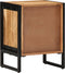 vidaXL - Nachtkastje - 40x30x50 - cm - Massief - Acaciahout