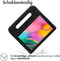 iMoshion Tablet Hoes Kinderen Geschikt voor Samsung Galaxy Tab A 10.1 (2019) - iMoshion Kidsproof Backcover met handvat - Zwart