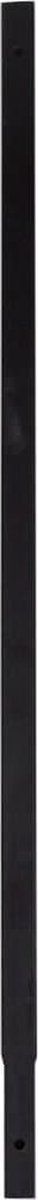vidaXL - Grondboor - met - handvat - 250 - mm - met - verlengbuis - 4 - m - staal
