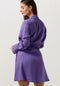 Colourful Rebel Hette Uni Wrap Mini Dress - Overslag jurk - Lange mouw - Maat S
