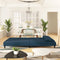 vidaXL - Slaapbank - 2-zits - met - 2 - kussens - fluweel - blauw