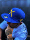 Capiche® Snapback Pet Heren – Archer – Blauw – Verstelbaar met Druksluiting – Sportcap – Baseball Cap – Mannen Cap – Warrior Pet
