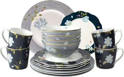 Laura Ashley Heritage Collectables Serviesset - Servies 4 persoons - 16 Delig