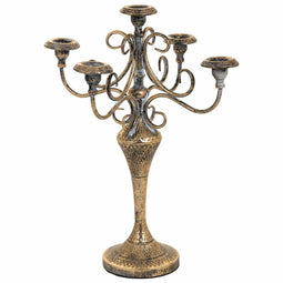 Kroonkandelaar Alexandra House Living Goud Ijzer 29 x 47 x 29 cm