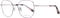 Sandro SD4012 51904 bril zonder sterke - Dames - Goudkleurig