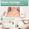 Nince - Nekmassage Apparaat - Shiatsu Massagekussen - Infrarood - Beige