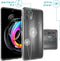 iMoshion Hoesje Geschikt voor Motorola Edge 20 Lite Hoesje Siliconen - iMoshion Design hoesje - Wit / Transparant / Dandelion