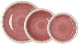 Quid Calypso - Serviesset - 18 Onderdelen - Rood Groen