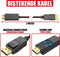 DisplayPort naar HDMI Kabel - Ondersteund 1080P - Male DisplayPort en Male HDMI Plug - 2 Meter -