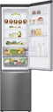 LG GBB62PZFGN - Koel-vriescombinatie - 384 l - Roestvrijstaal