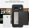 Spigen Slim Armor CS - Soft case - Versterkte valbescherming met pasjesvak - Zwart