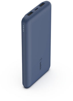 Belkin BoostCharge - Power Bank 10.000 mAh - 3 apparaten tegelijk opladen - Blauw