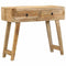 vidaXL - Wandtafel - 90x32x75 - cm - massief - ruw - mangohout