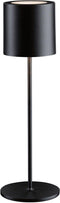 Paulmann Tuni - Tafellamp - mobiele - IP44 - 2700K - dimbaar - USBC - zwart - kunststof/metaal