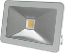 Perel Design Led Schijnwerper - 10 W 3000 K - 130 x 90 x 35 mm - Wit