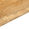 vidaXL - Tafelblad - rechthoekig - 140x40x3,8 - cm - massief - mangohout