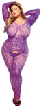 Dames jumpsuit Baci Lingerie Bodystocking (Queen)