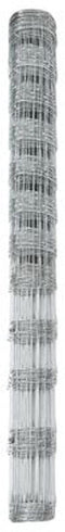 vidaXL - Veldhek - 1,4x50 - m - Gegalvaniseerd - Staal