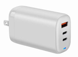 Acer GaN Tech 65W-19V - Oplader - 2 USB-Type-C-poorten - Wit