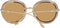 Longines LG0011-H/S 45G Zonnebril - Dames - Bruin